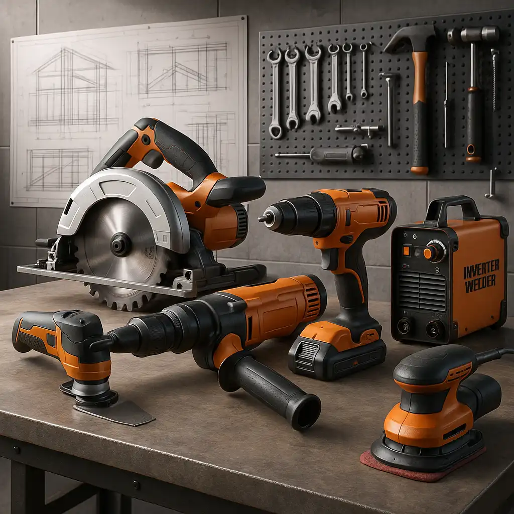 دسته بندی ابزار برقی شارژی