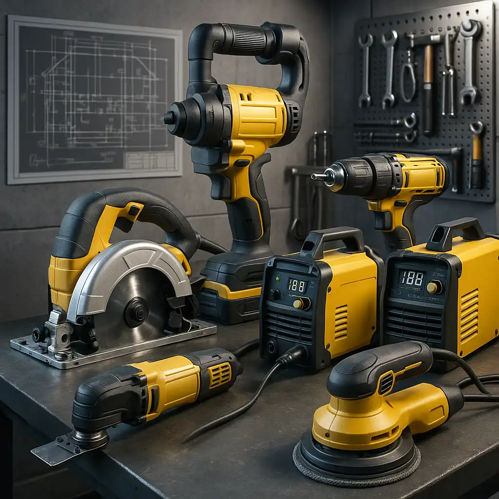 دسته بندی ابزار برقی و شارژزی