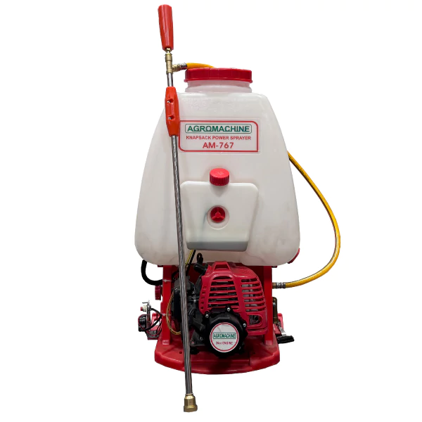سمپاش آگرو مدل AM767 | لانسی پشتی موتوری ۲۵ لیتری