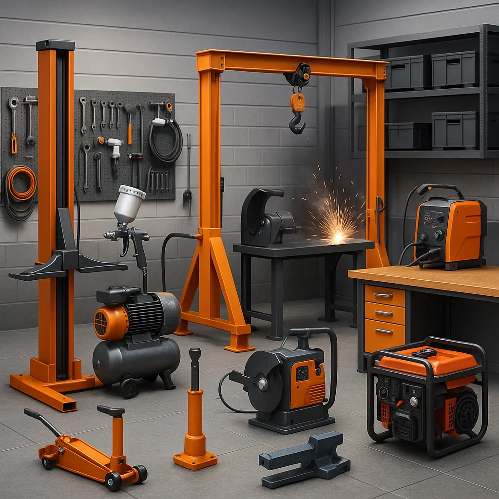 دسته ماشین الات و تجهیزات کارگاهی