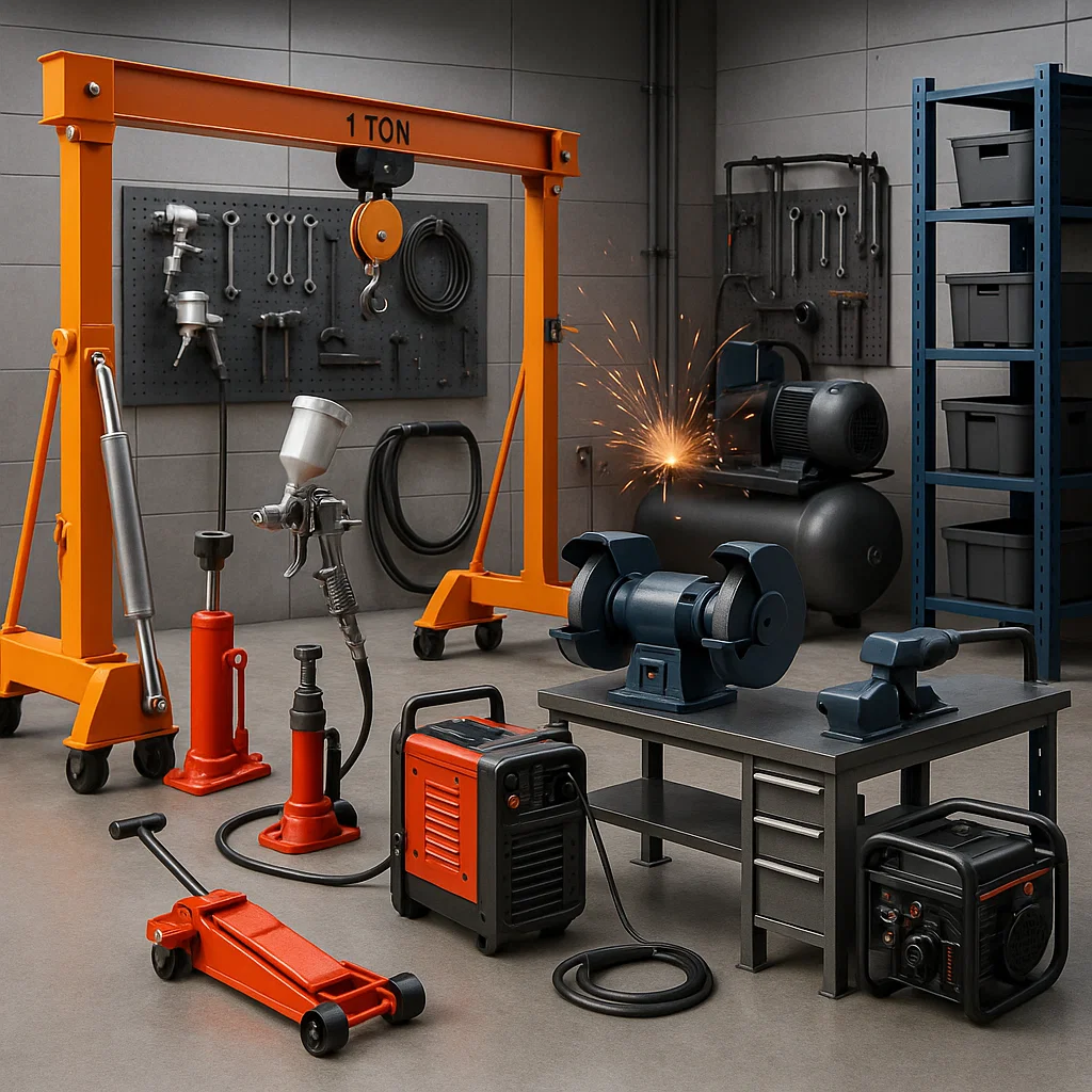 دسته ماشین الات و تجهیزات کارگاهی