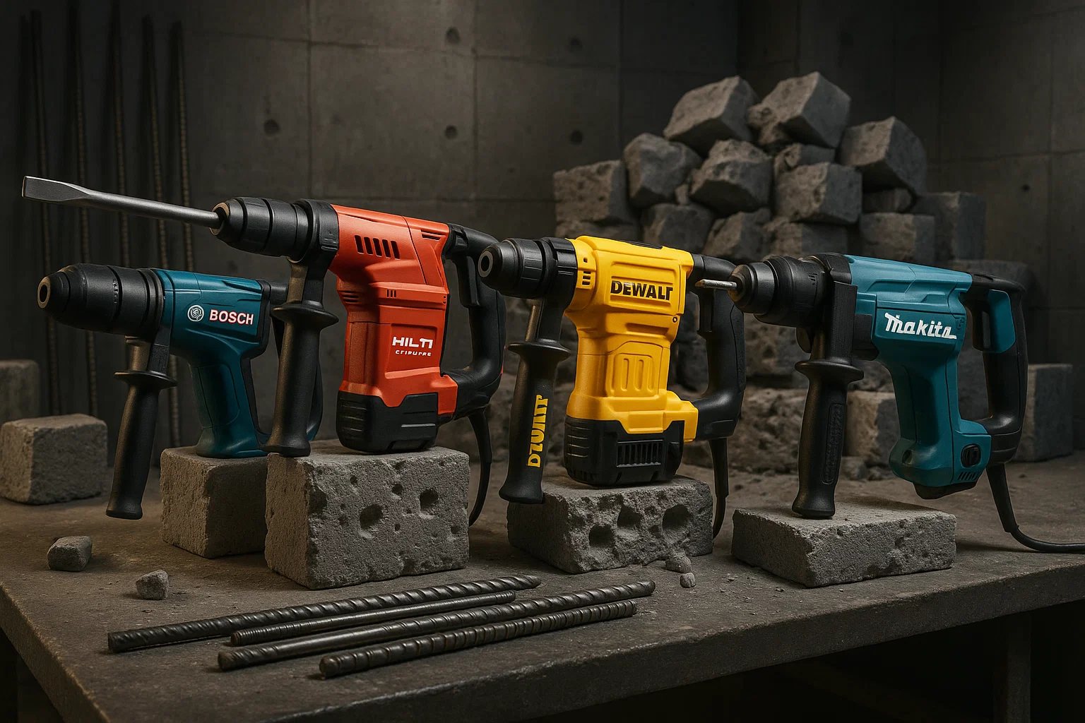 چکش تخریب و بتن کن