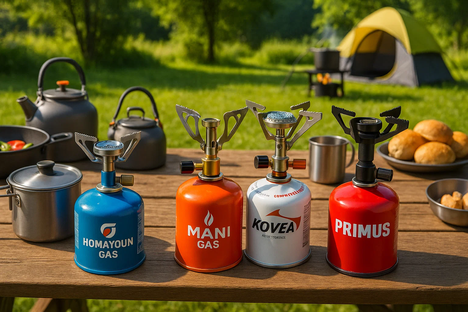 پیکنیک و ادوات گازی