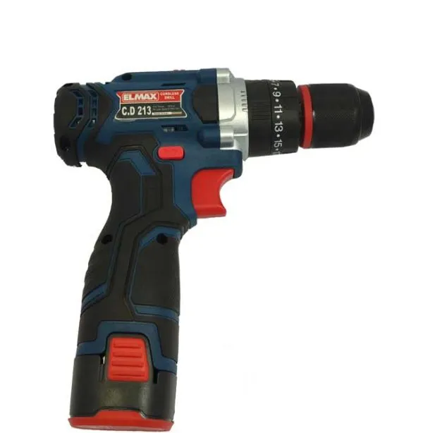 دریل شارژی المکس مدل C.D213 اتوماتیک ۱۶ ولت