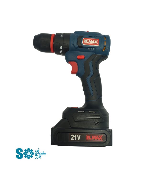 دریل شارژی دو دور چکشی 21ولت المکس مدل 219